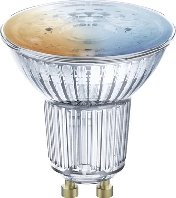 Produktbild von LEDVANCE Chytrá reflektorová LED žárovka s technologií WiFi, patice GU10, měnitelná barva světla (2700-6500K), stmívatelná, nahrazuje 40 W reflektorové žárovky, SMART+ WiFi SPOT GU10 Tunable White, 3 balení