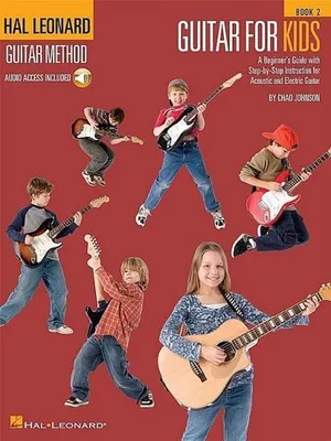 Obrázok produktu pre Guitar for Kids Beginner Guitar Method and Songbook Fun and Easy Lessons for Acoustic and Electric Guitar Includes Chords, Strumming, and Popular Songs Online Audio for Play-Along