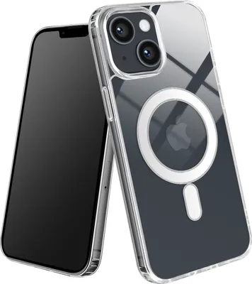 Produktbild von Avizar, MagSafe Stoßfeste Schutzhülle für iPhone 13, Verstärkte Ecken, Transparent