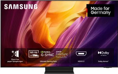 Produktbild von Samsung GQ55S95HFTXZG, 139,7 cm (55"), 3840 x 2160 Pixel, OLED, Smart-TV, WLAN, Schwarz