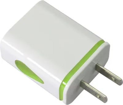 Produktbild von Universal Led Leuchtende Dual Usb Ladegerät Smartphone 2 Port Wasser Drop Muster Portable Reise Handy Adapter US-Stecker