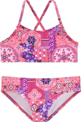 Produktbild von Buffalo Bustier-Bikini Shari Kids pink-bedruckt Größe 170/176