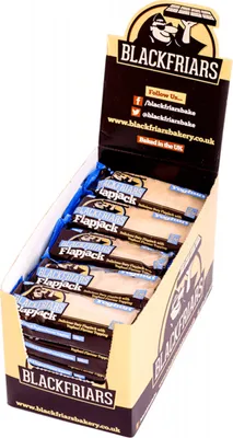 Produktbild von Blackfriars Flapjacks (25x110g) Yoghurt - Riegel - Energie-Riegel