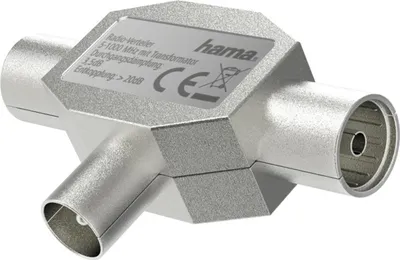 Obrázek produktu pro HAMA Antenna Splitter Coax 1-2 for Radio