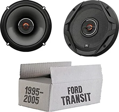 Produktbild von JBL GX602 | 2-Wege | 16,5cm Koax Lautsprecher - Einbauset passend für Ford Transit Front Heck - justSOUND