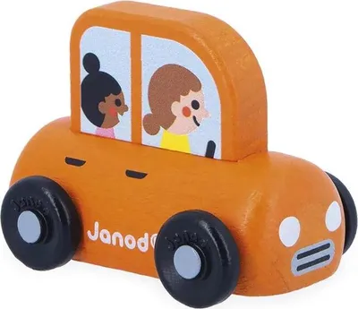 Image de Carrefour Janod - Houten Gezinsauto