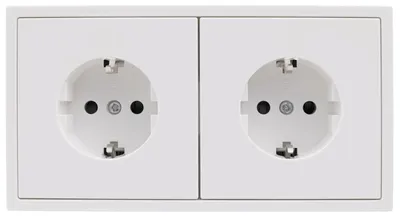 Obrázek produktu pro McPower Sada mělkých zásuvek ''Beginner 2S-Profi'' 3-dílná, připojení svorkou bílá