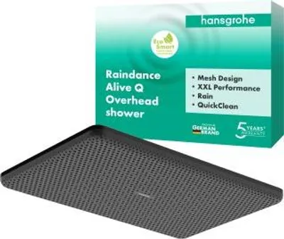 Zdjęcie produktu dla hansgrohe Raindance Alive Q Głowica prysznicowa 210/340 1 strumień EcoSmart, 24531670