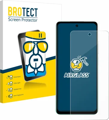 Produktbild von BROTECT Schutzglas für realme C67 4G Schutzfolie Panzer Folie Glas Display Schutz klar