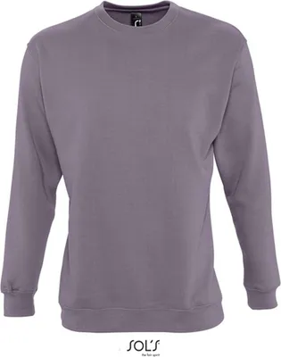 Obrázek produktu pro SOLs 13250 | Mikina New Supreme / Pulovr - Barva: Flanel Grey (Solid) - Velikost: 3XL