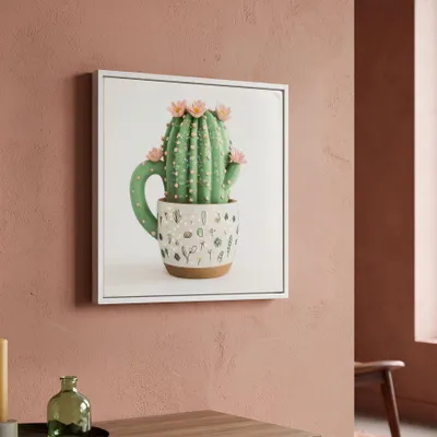 Obrázek produktu pro Lakovaný tisk na plátně s rámem 40x2,8x40 cm