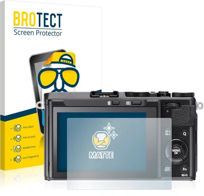 Produktbild von 2x BROTECT Schutzfolie für Fujifilm FinePix X70 Displayschutz Displayschutzfolie Folie Matt Entspiegelungsfolie