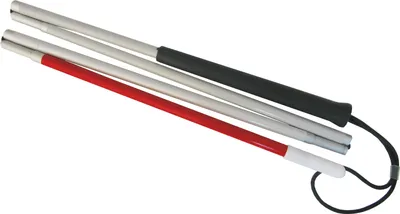 Zdjęcie produktu dla Składana laska Sundo dla niewidomych - 150 cm - dla niewidomych lub niedowidzących