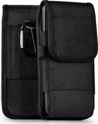 Produktbild von moex® Agility Case kompatibel mit BlackBerry KEYone - Handy Gürteltasche, Schwarz