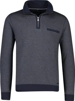 Produktbild von Casa Moda Pullover Stehkragen mit Reißverschluss dunkelblau