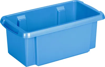Produktbild von Sunware Aufbewahrungsbox 7L - Kunststoff blau - 38 x 21 x 14 cm