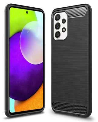 Produktbild von NALIA Case für Samsung Galaxy A52 5G / A52 / A52s 5G, Schwarze Handy Hülle Case