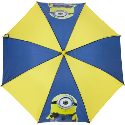 Produktbild von Minions Regenschirm für Kinder niedlicher Regenbegleiter mit Minions-Motiven