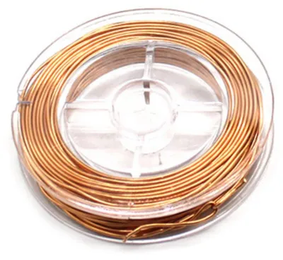 Kupferlackdraht 0,4 mm, 15 m, Magnetdraht für Spulen