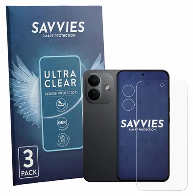 Produktbild von 6x Für Xiaomi Redmi Note 17 Pro 5G (Display+Kamera) Schutzfolie Savvies Displayschutz Display Schutz Folie Klar Transparent
