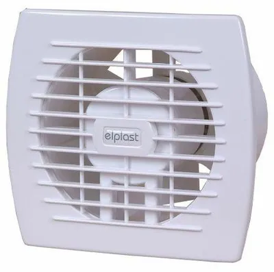 Immagine prodotto di Ventilatore da bagno ELPlast EOL120 con interruttore a tirante e cavo
