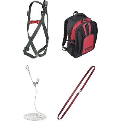 Produktbild von TEUFELBERGER Absturzsicherungsset Grip 11 im Rucksack