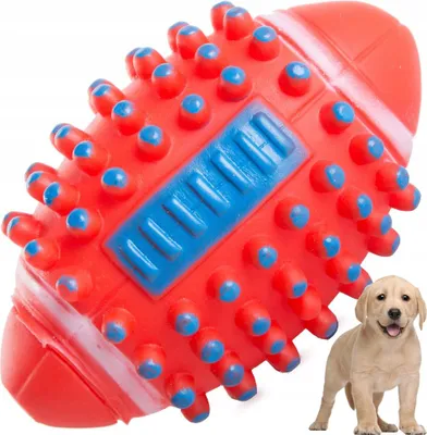 Obrázek produktu pro Psí míč GRIGGER BALL Squeaky RUGBY PRO DOMÁCNOST SPACER
