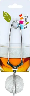 Immagine prodotto di Infusore per tè a sfera, Excellent Houseware, acciaio inossidabile 18/10, 5x16 cm, argento