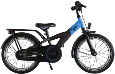 Zdjęcie produktu dla Rower dziecięcy Kyoso X-Rider 16 cali z hamulcem nożnym – brązowo-niebieski