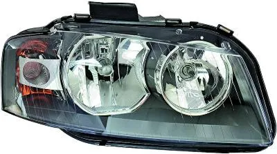 Produktbild von Scheinwerfer li. Audi A3 03-08 H7+H7 mit Motor