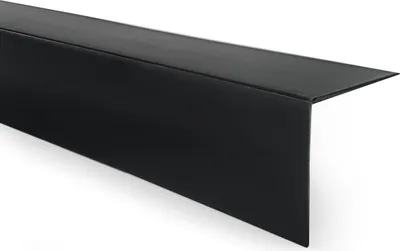 Produktbild von Winkelprofil Hart-PVC Kantenschutzprofil, Winkelleiste für Kanten und Ecken, Dekorativ, L-Form, KT, schwarz, 35x35 mm, 275 cm - Quest