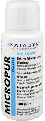 Obrázek produktu pro MICROPUR Classic MC 1000F bezpečná pitná voda s ionty stříbra, 100 ml roztoku