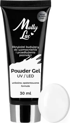 Image de MollyLac gel blanc en poudre sans HEMA/DiHEMA 30 ml no 02