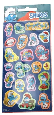 Obrázek produktu pro Sada holografických samolepek „Šmoulové Fun“