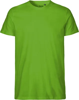 Immagine prodotto di Neutral O61001 | Maglietta uomo aderente + GOTS - Colore: Lime - Taglia: XXL