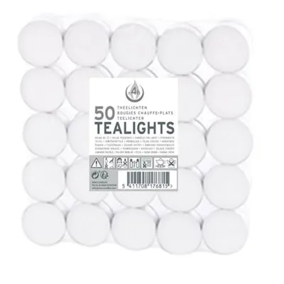 Produktbild von Spaas Teelichter 4 Stunden 50 Stück | 7 Stück