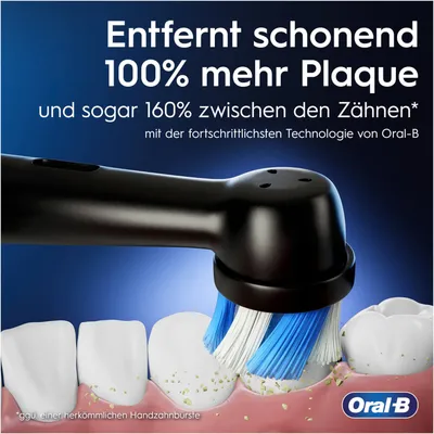 Produktbild von Oral-B iO Series 4 Elektrische Zahnbürste, Reiseetui, Matt Black