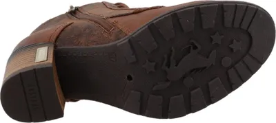 Produktbild von Mustang Damen Stiefelette mit Gummizug und Zierprägung 15M0182001, Größe:40 EU, Farbe:Braun