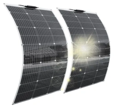 Produktbild von Flexibles Solarpanel, 100 Watt, monokristallin - 12 Volt, tragbar - 97x53 cm, leicht - geeignet für Wohnmobile, Boote und Caravans