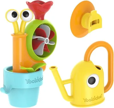 Produktbild von Yookidoo Pop-Up-Schnecken-Badespielzeug mit Gießkanne