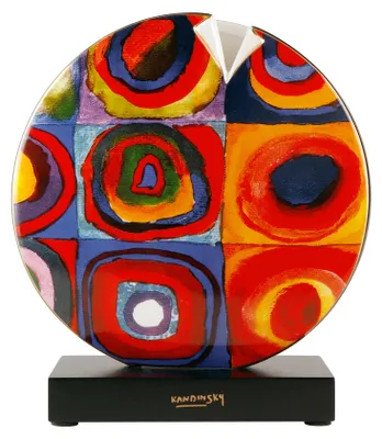 Zdjęcie produktu dla Goebel Kandinsky - Quadrate / Farbstudie (Vase, Porzellan)