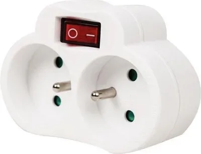 Immagine prodotto di Biplite - GAO - 2x16A - Con interruttore, conforme a NF