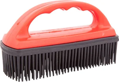 Image de Brosse textile Premiere Super Groom VE6 rouge/noir, BR17_Taille : 1