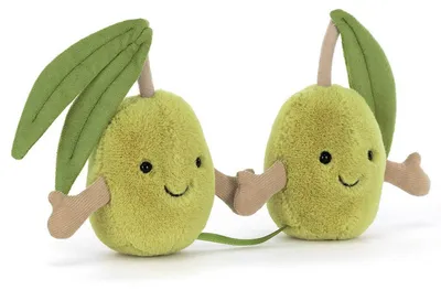 Produktbild von Jellycat Kuscheltier Oliven Pair of Olives (14cm)