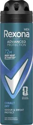 Image de Rexona Men - Déodorant Spray - Cobalt Dry - Fraîcheur sportive - 150 ml - 1 pièce
