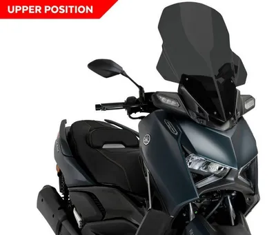 Produktbild von PUIG 21745F Windschutzscheibe V-Tech Line Touring  passend fuer YAMAHA X-MAX 125 Stark getönt