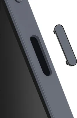 Obrázok produktu pre Samsung, náhradné servisné tlačidlo Galaxy S25 Ultra, čierne