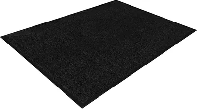 Produktbild von Schmutzfangmatte Rhine waschbare & leistungsstarke Fußmatte Black 90x120 cm