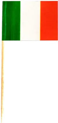 Produktbild von 1000x Flaggenpicker Fahnenpicker Deko-Picker Land 'Italien'