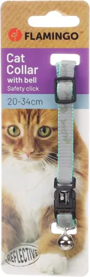 Image de Flamingo Collier pour chats Minx vert menthe